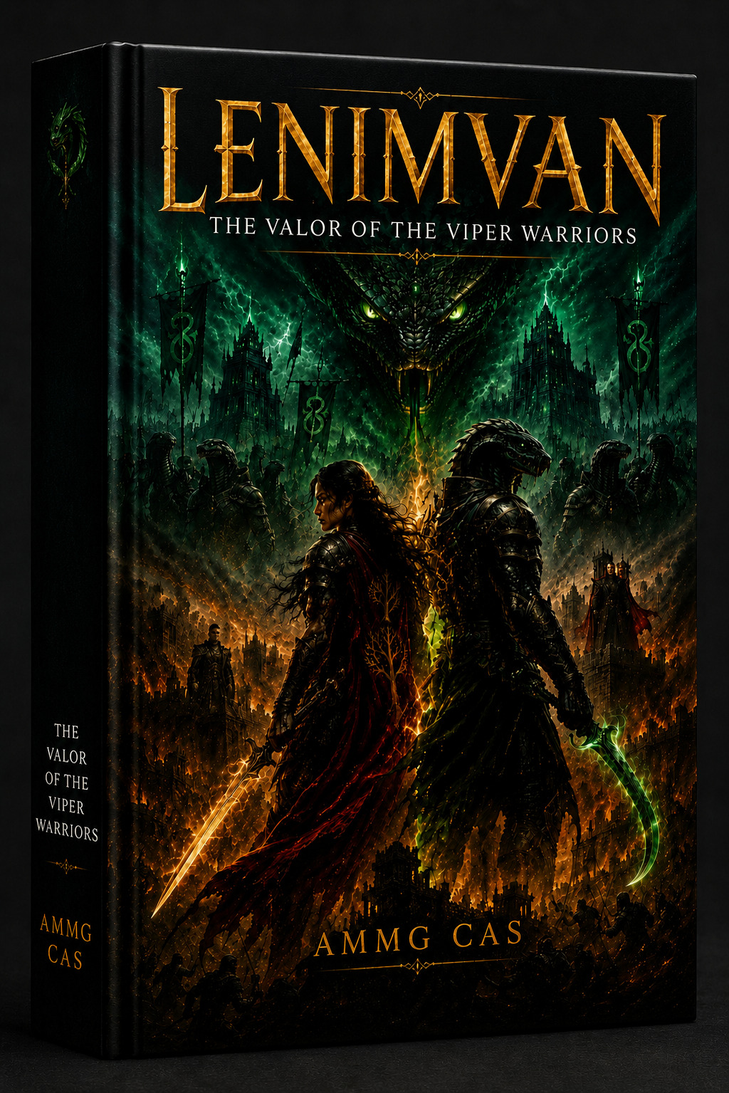 The Valor of the Viper Warriors — Book Cover