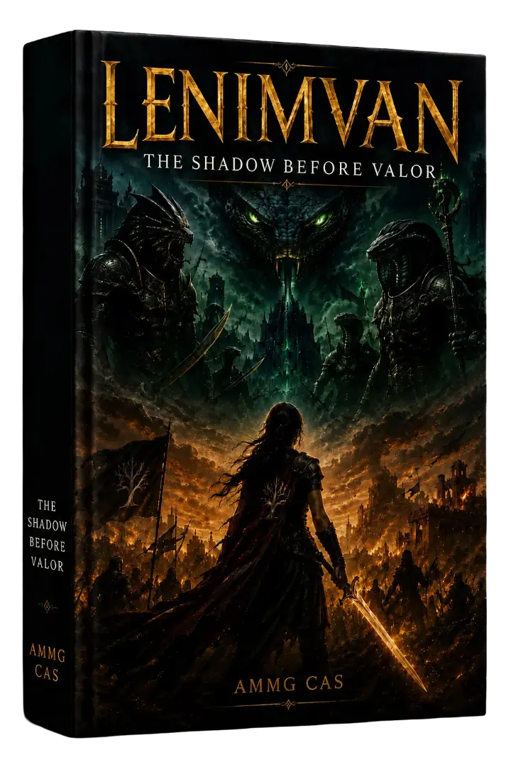 The Shadow Before Valor Book 1 Cover by AMMG CAS